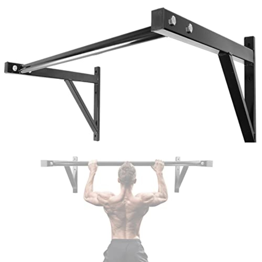 Pull Up Bar Grip - Wall Mounted Pull Up Bar for