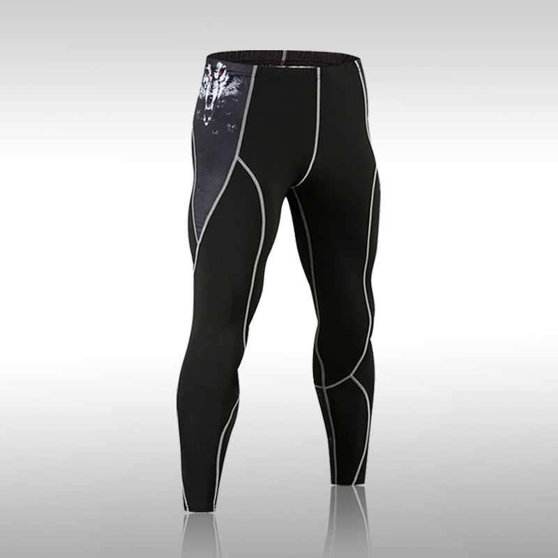 Crossfit Victory - Men's Compression Pants Tights Leggings Run