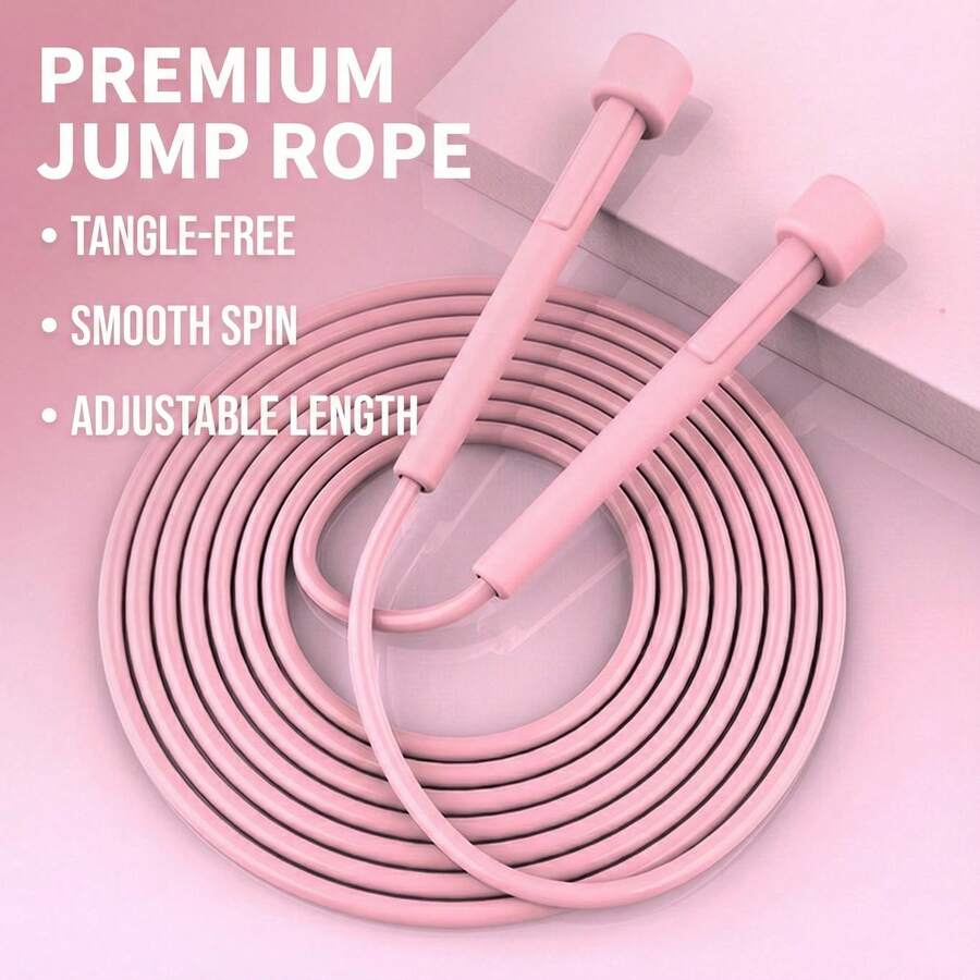 Skipping Rope Pvc - 1 Pcs Adjustable Speed Jump Rope
