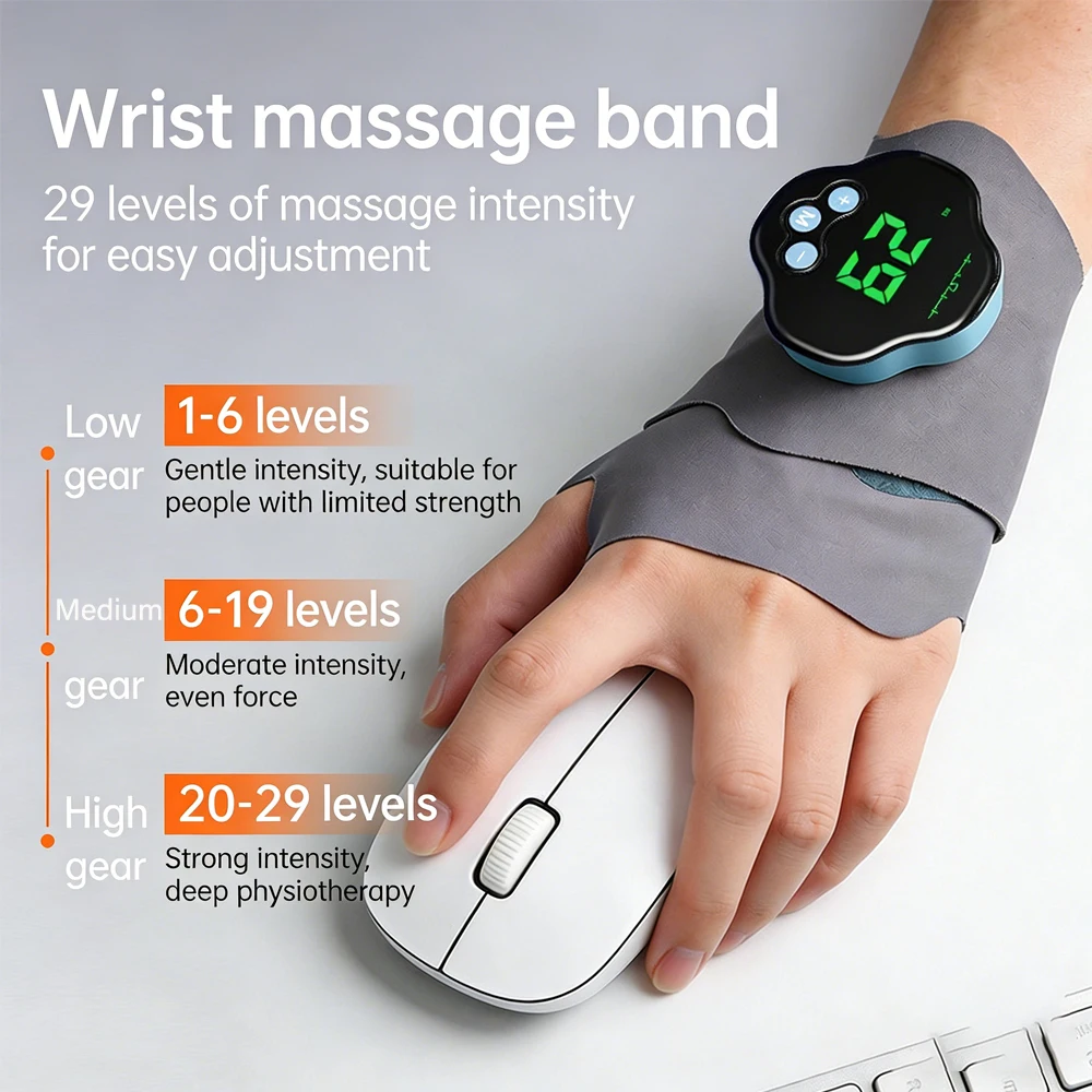 29 Levels Electric Hand Massag - Wrist Wrap Support 评论和价格