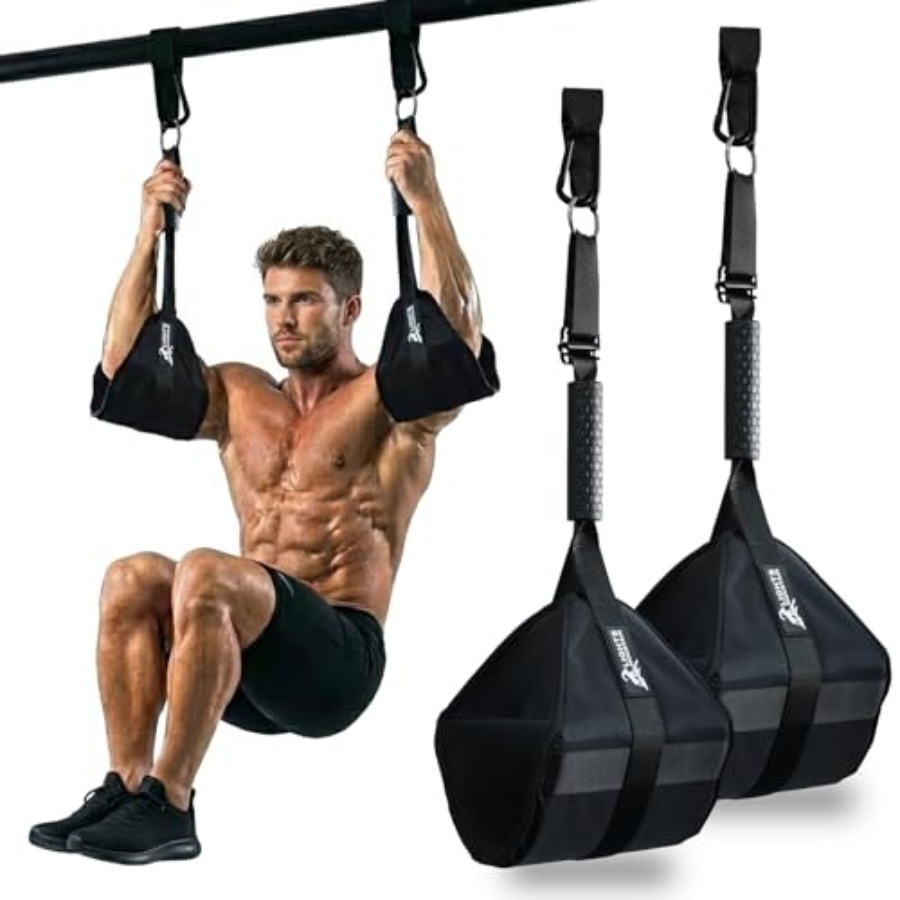 Heavy-Duty Hanging Ab Straps f - Pull Up Bar Grip 评论和价格