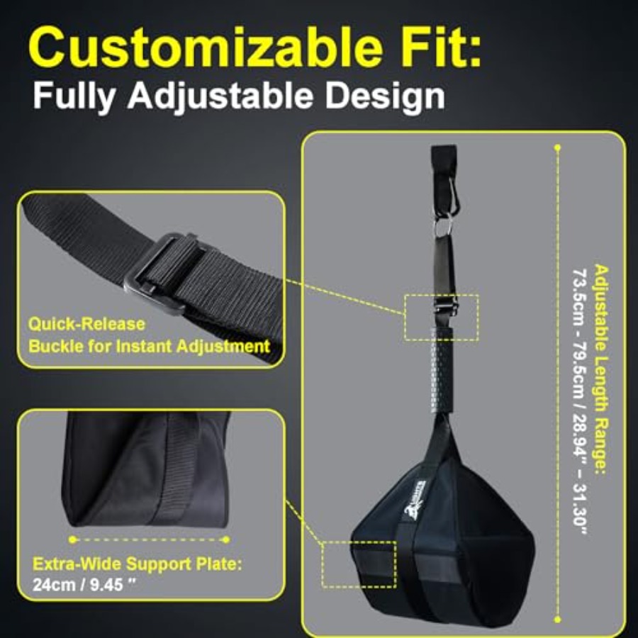 Heavy-Duty Hanging Ab Straps f - Pull Up Bar Grip 评论和价格