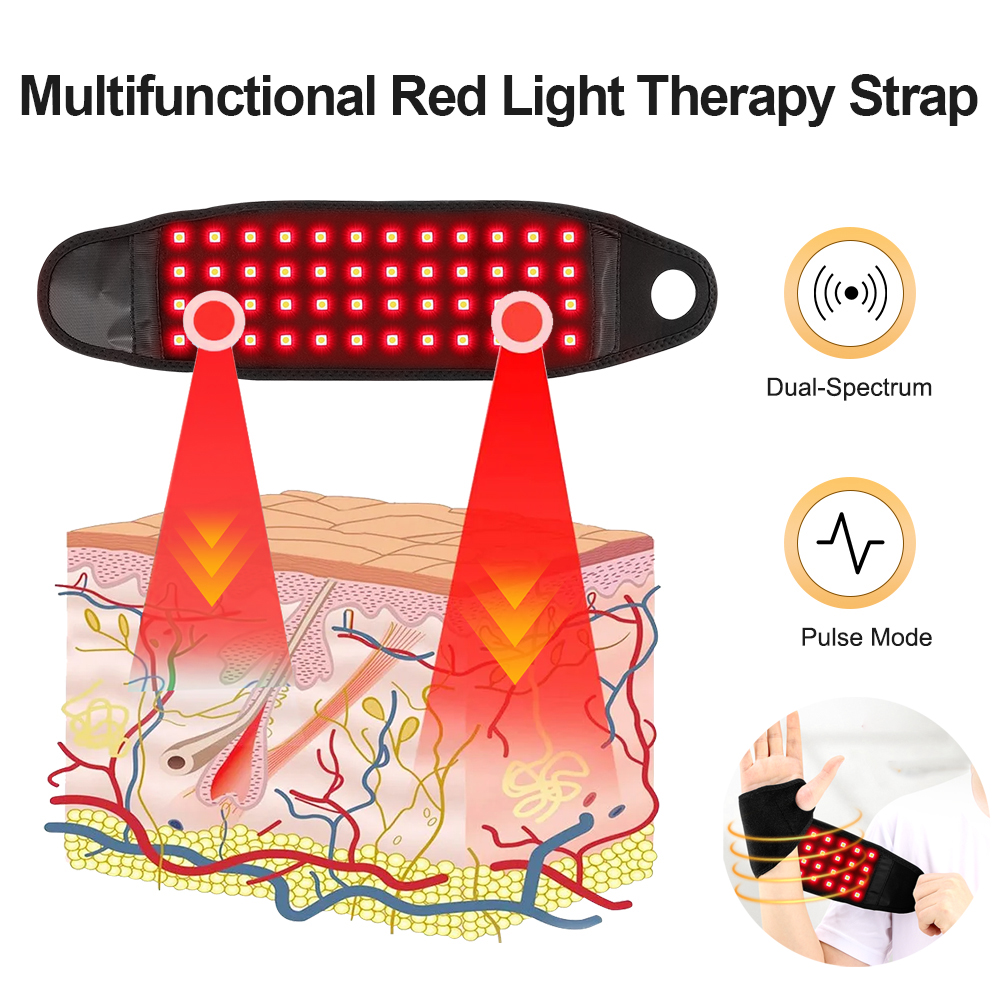 660nm 850nm LED Infrared Heati - Wrist Wrap Support 评论和价格