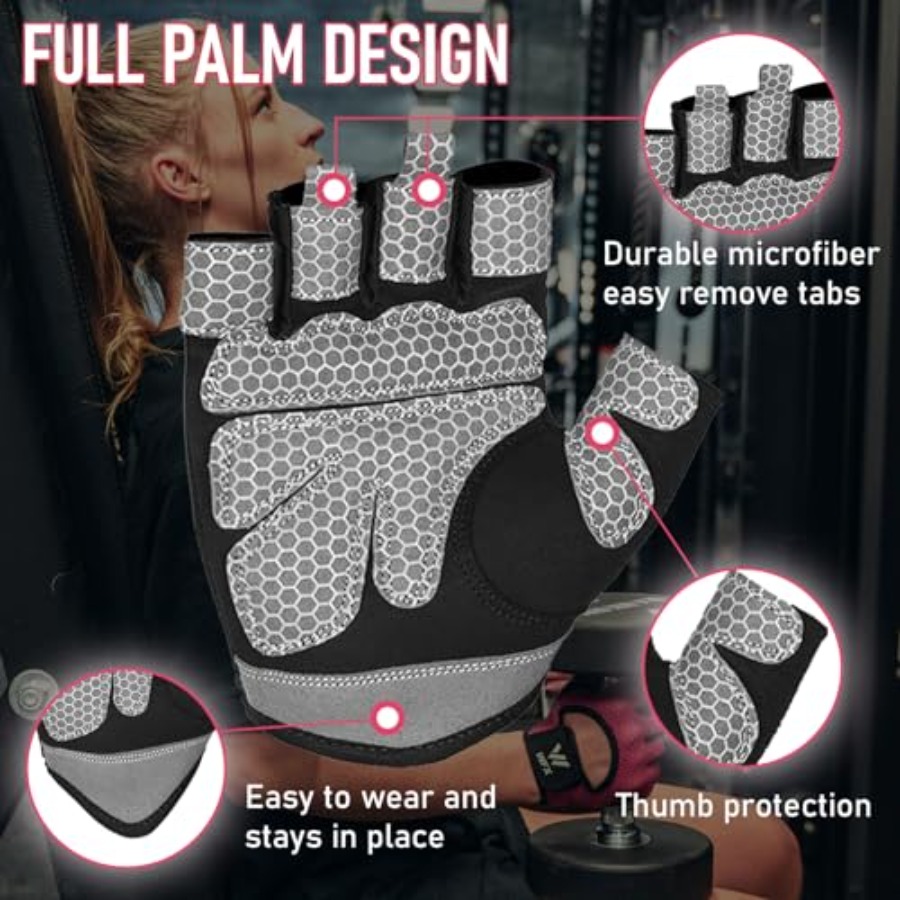 Weight Lifting Gloves for Men  - Wrist Wrap Support 评论和价格