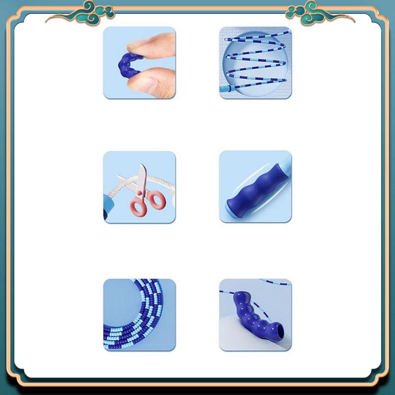 Bamboo Knot Rope Skipping Fitn - Skipping Rope Pvc 评论和价格