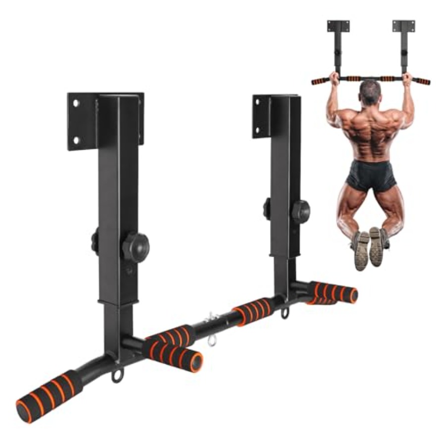 Wall Mounted Pull Up Bar Adjus - Pull Up Bar Grip 评论和价格