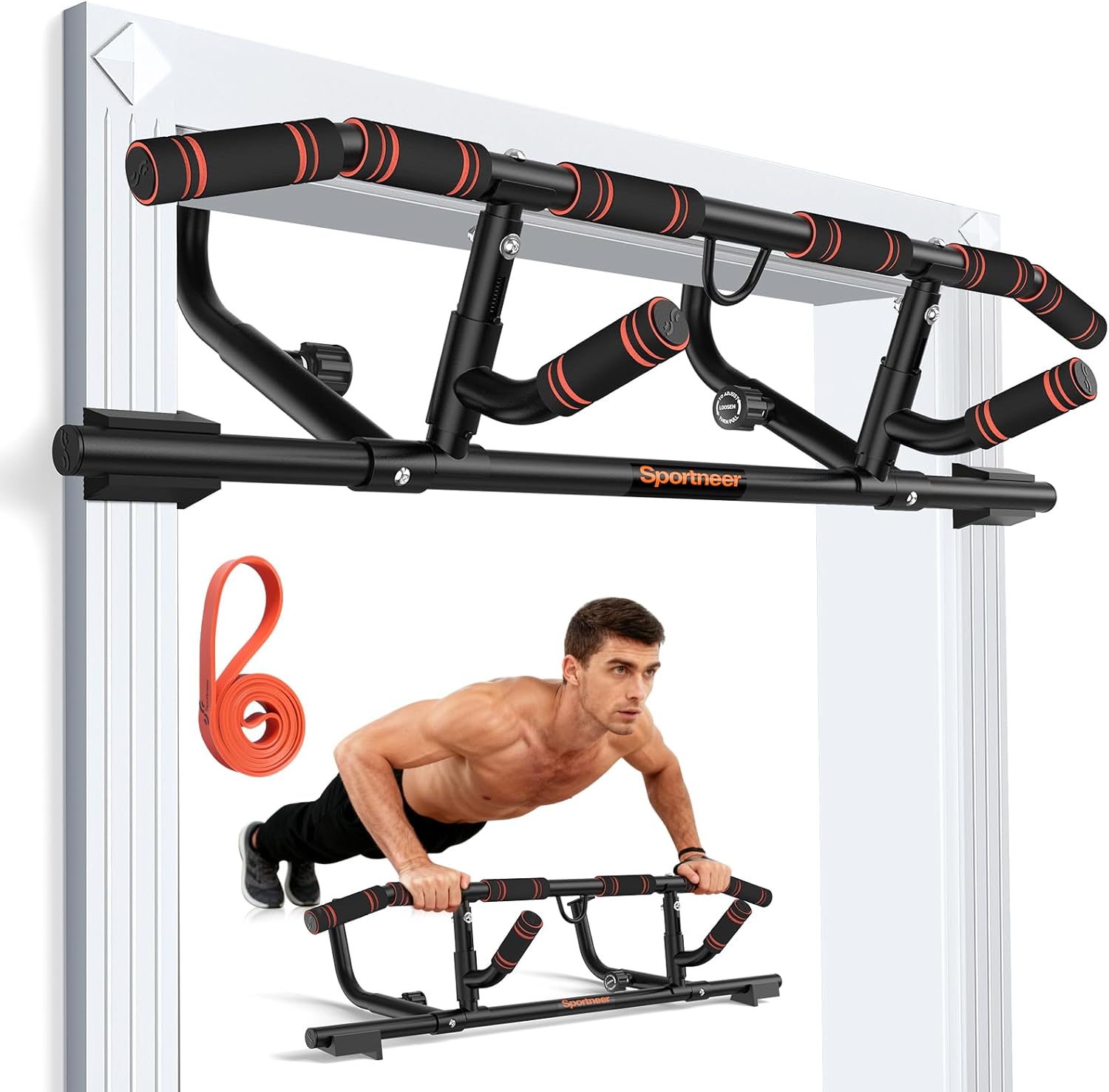 Door Pull Up Bar for Doorway w - Pull Up Bar Grip 评论和价格