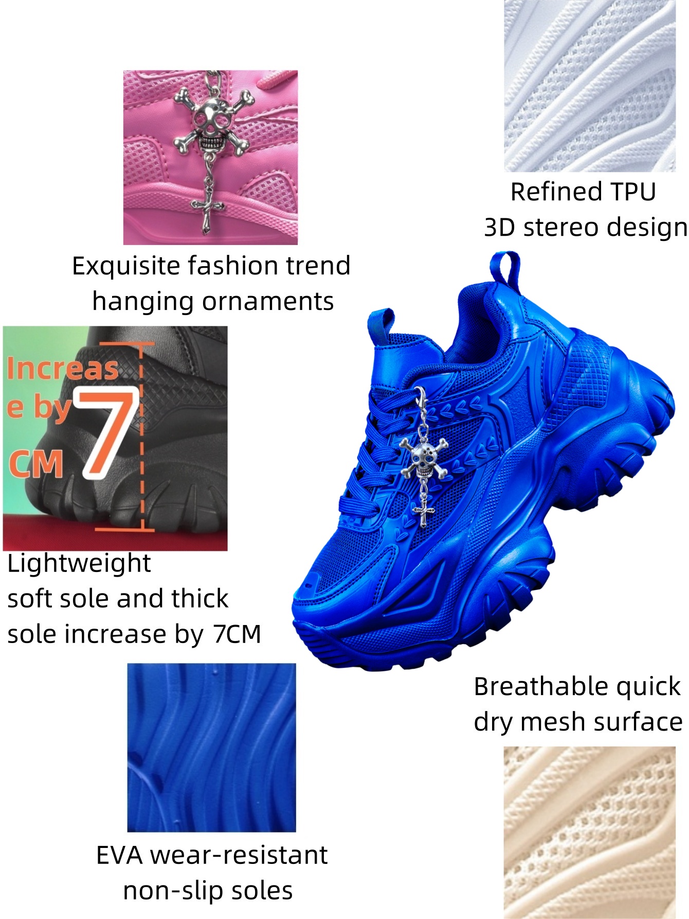 Women's 7cm Height-Increasing  - Crossfit Accessory Work 评论和价格