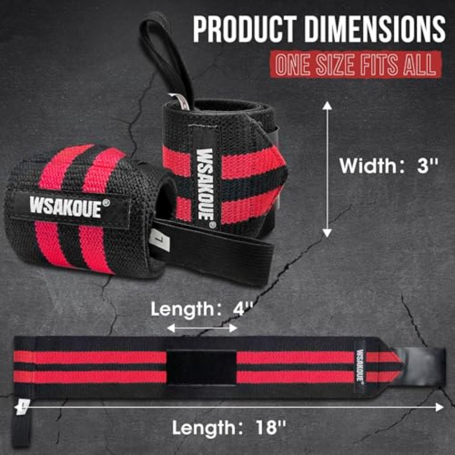Weightlifting Wrist Wraps - 18 - Wrist Wrap Support 评论和价格