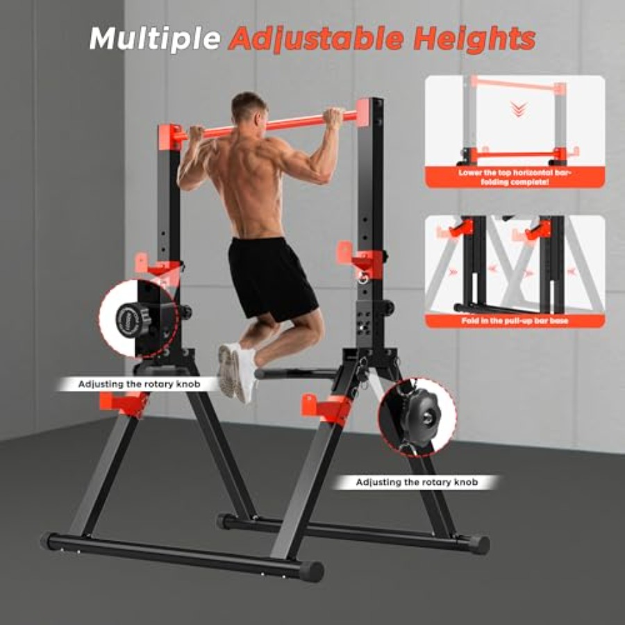 Home gym foldable power tower  - Pull Up Bar Grip 评论和价格