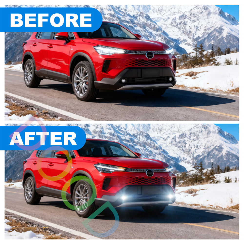 Auto fog lights fit for 2021-2 - Crossfit Accessory Work 评论和价格