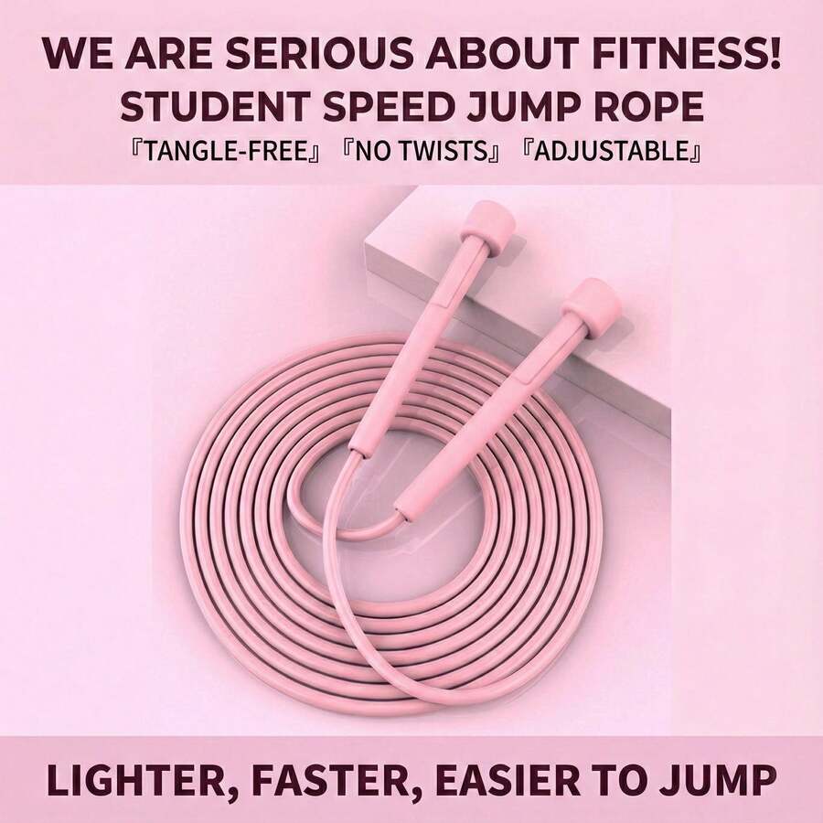 1 Pcs Adjustable Speed Jump Ro - Skipping Rope Pvc 评论和价格