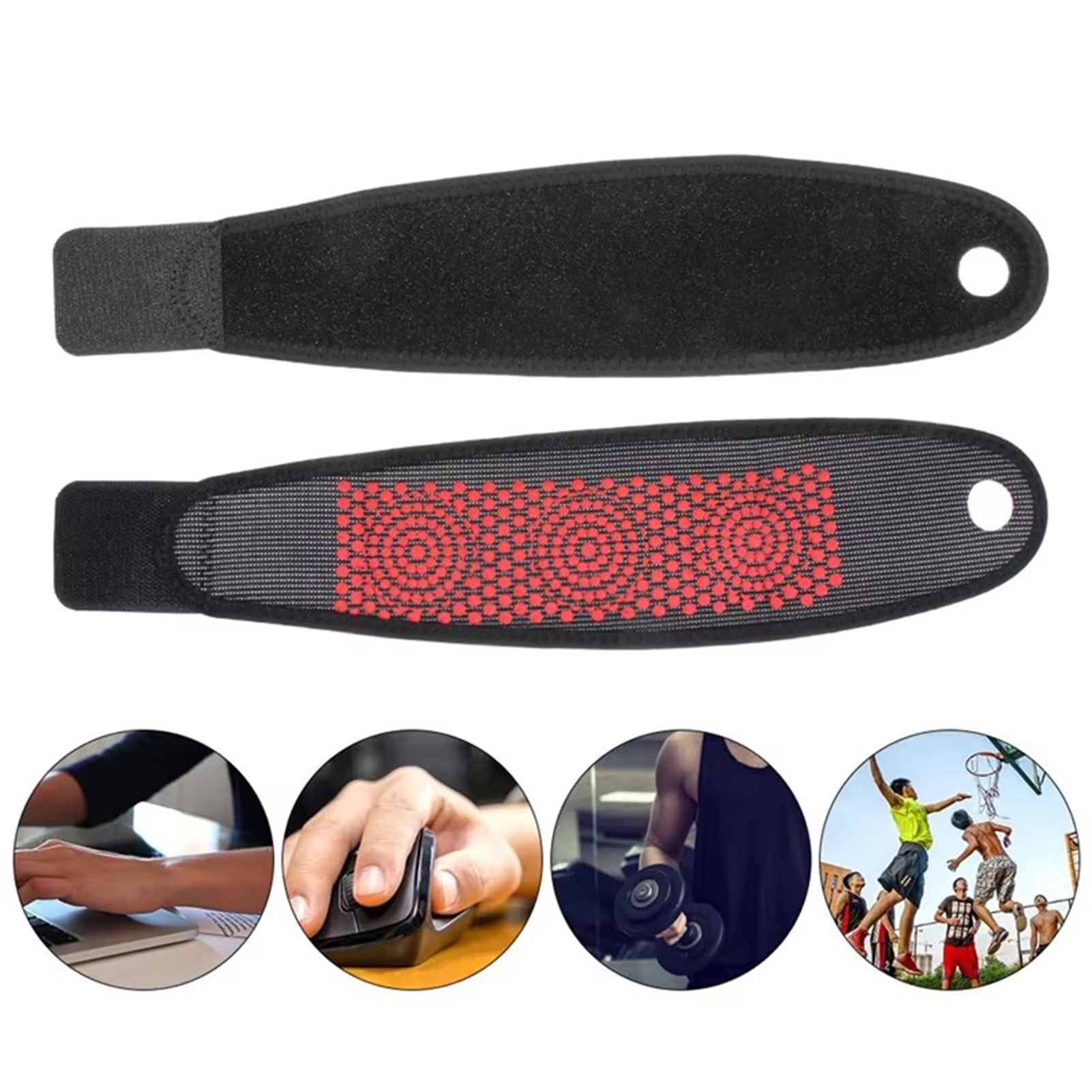 1/2pcs Self-Heating Wrist Brac - Wrist Wrap Support 评论和价格