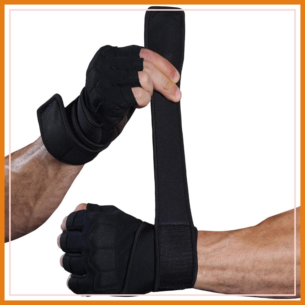 Mens Workout Gloves for Weight - Wrist Wrap Support 评论和价格