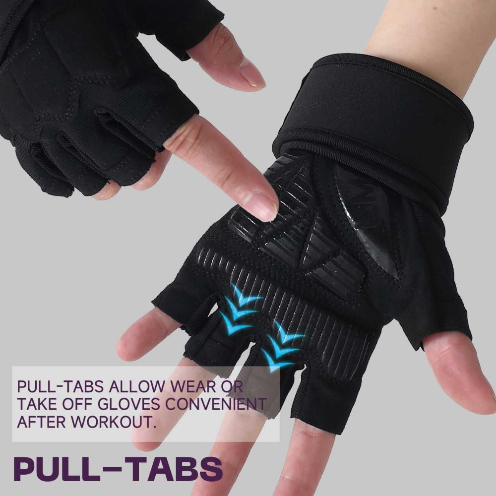 Mens Workout Gloves for Weight - Wrist Wrap Support 评论和价格