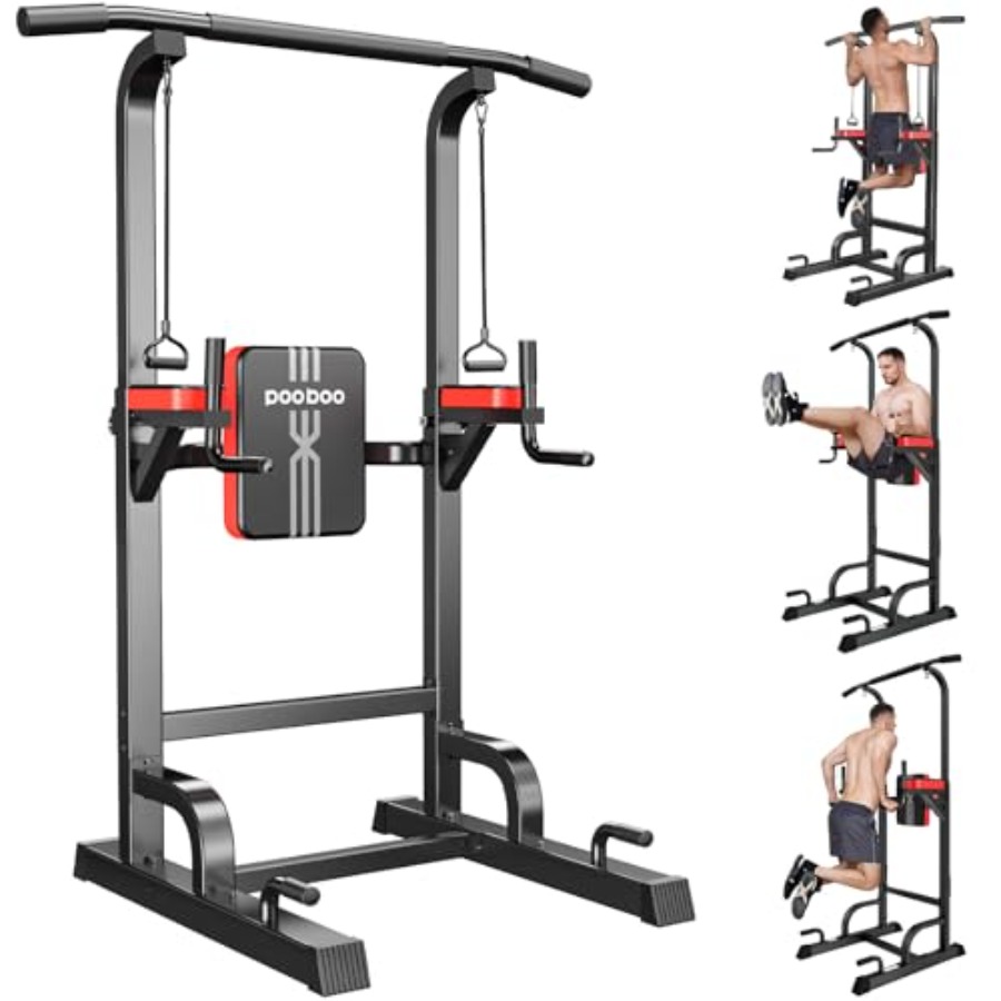 Power Tower Dip Station Pull U - Pull Up Bar Grip 评论和价格