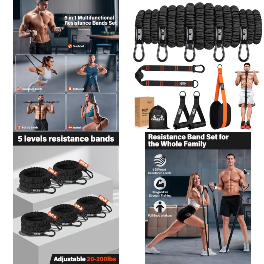 Resistance Bands, Exercise Ban - Pull Up Assist Band 评论和价格