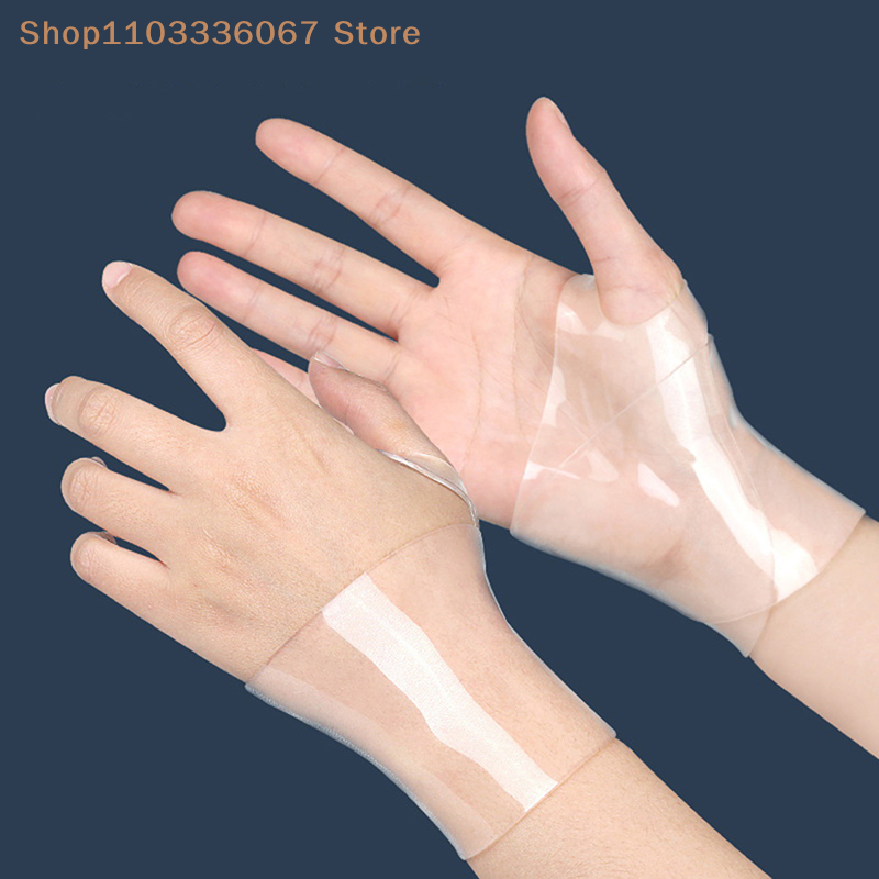 【HL】1Pc Transparent Wristband  - Wrist Wrap Support 评论和价格