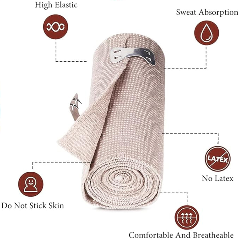 4Rolls Elastic Compression Ban - Wrist Wrap Support 评论和价格